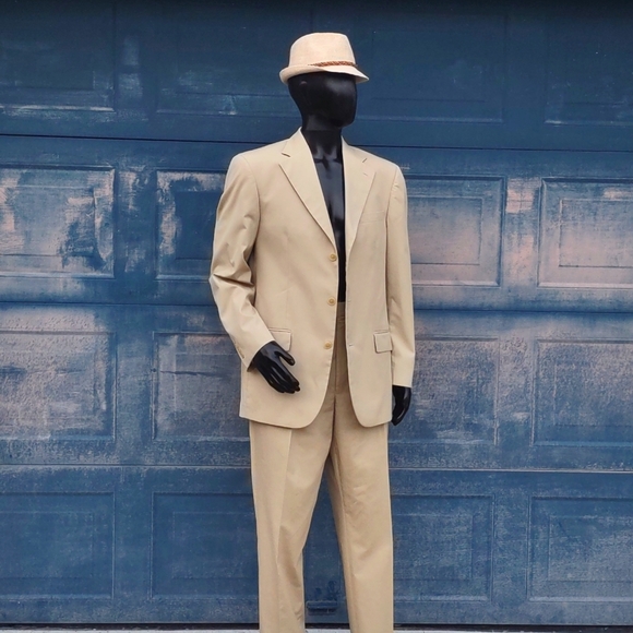 HAROLD POWELL Men´s Cotton Blend Lux (2) PC SUIT